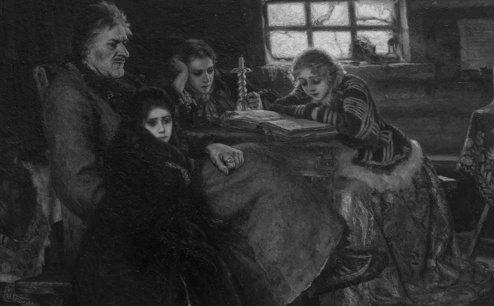 Картина Сурикова «Меншиков в Березове». 1883 год