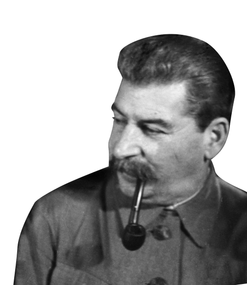 Фотография Иосифа Сталина, курящего трубку