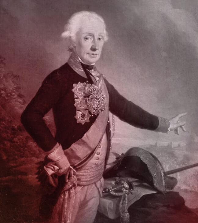 Портрет фельдмаршала графа А. В. Суворова. Й. Крейцингер. 1799 год